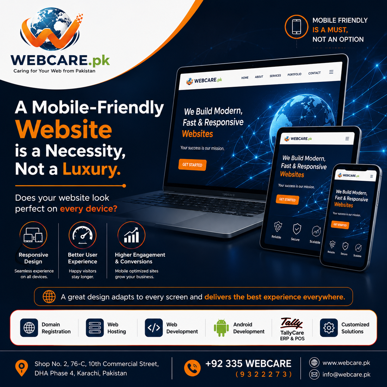 📱 A Mobile-Friendly Website Is a Necessity, Not a Luxury